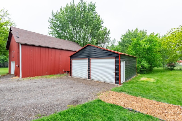 15551 Mason St, Union, MI 49130 - view of detached garage
