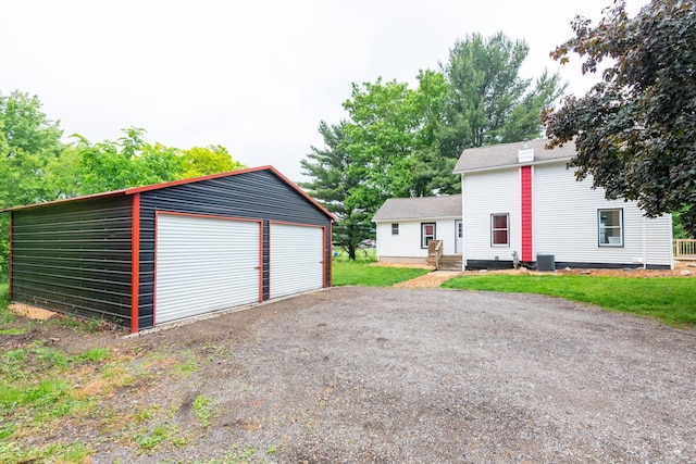 15551 Mason St, Union, MI 49130 - detached garage with central AC