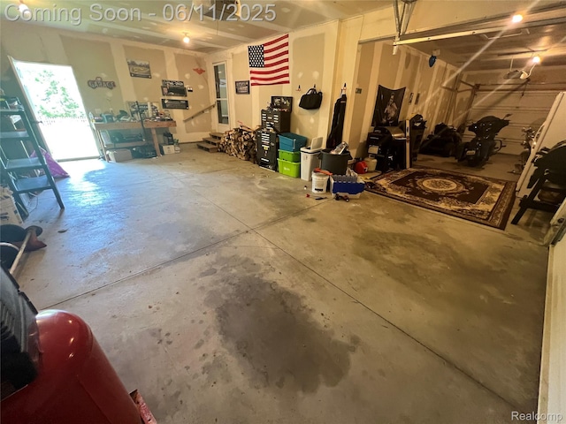 5550 Howe Rd, Grand Blanc, MI 48439 - view of garage