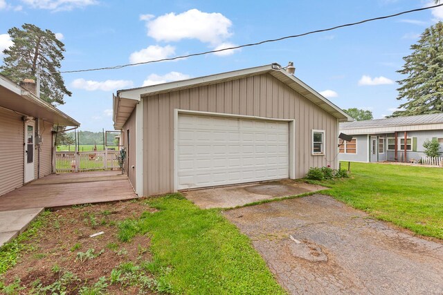 5244 Sand Creek Highway, Adrian, MI 49221 - view of detached garage