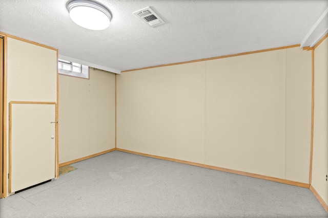 7369 Helen, Center Line, MI 48015 - basement featuring a textured ceiling