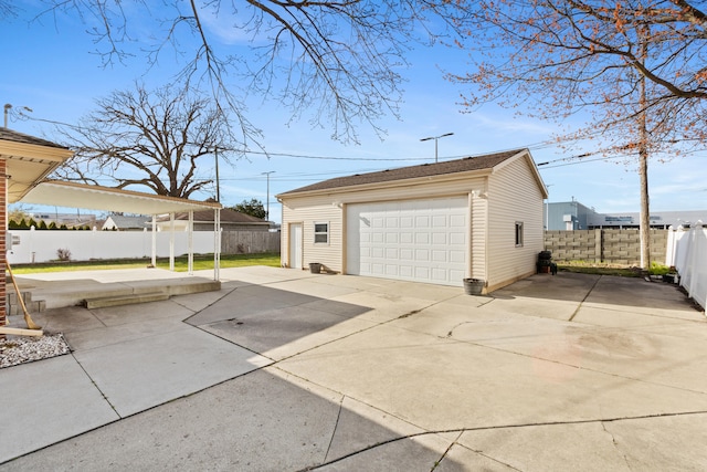 7369 Helen, Center Line, MI 48015 - view of detached garage