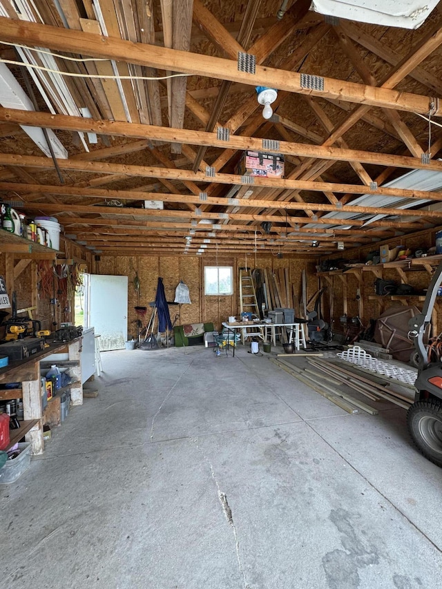3828 90th Ave, Evart, MI 49631 - view of garage