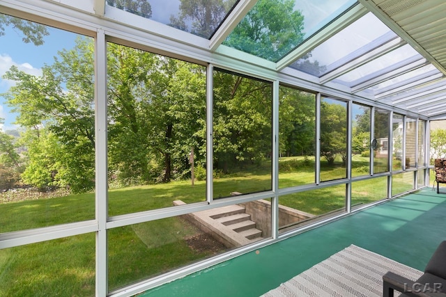 603 Outer Dr, Tecumseh, MI 49286 - view of unfurnished sunroom