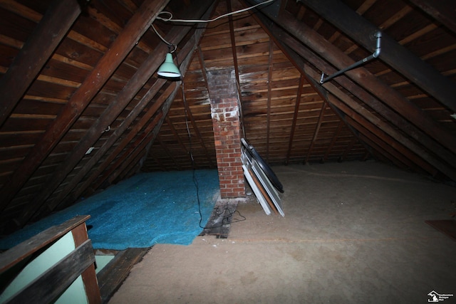 633 Scott St, Monroe, MI 48161 - view of attic