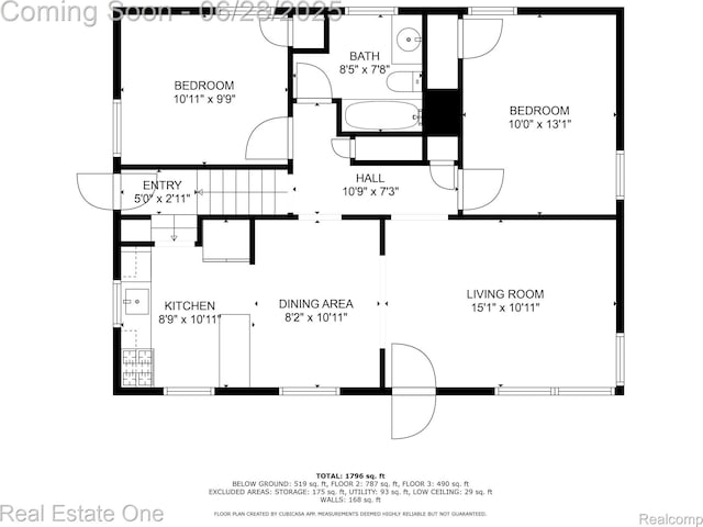 4507 Groveland Ave, Royal Oak, MI 48073 - view of home floor plan