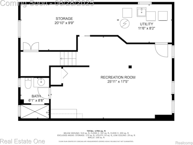 4507 Groveland Ave, Royal Oak, MI 48073 - view of property floor plan