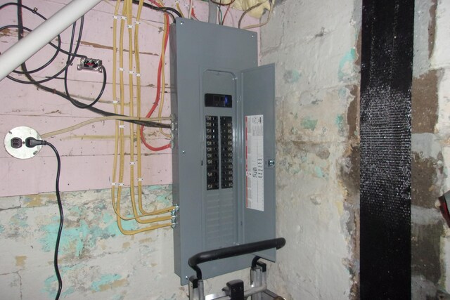 602 Fairview Ave, Manistee, MI 49660 - utilities with electric panel