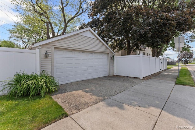 809 E Bennett Ave, Ferndale, MI 48220 - view of detached garage