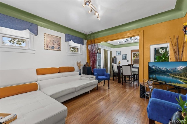 809 E Bennett Ave, Ferndale, MI 48220 - living area with hardwood / wood-style flooring