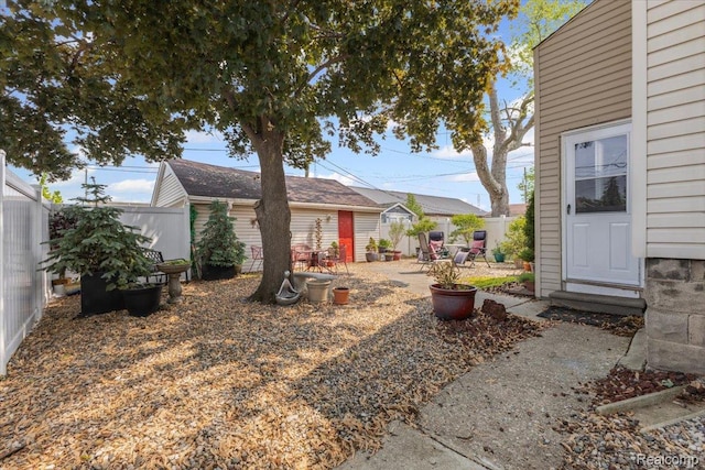 809 E Bennett Ave, Ferndale, MI 48220 - view of fenced backyard