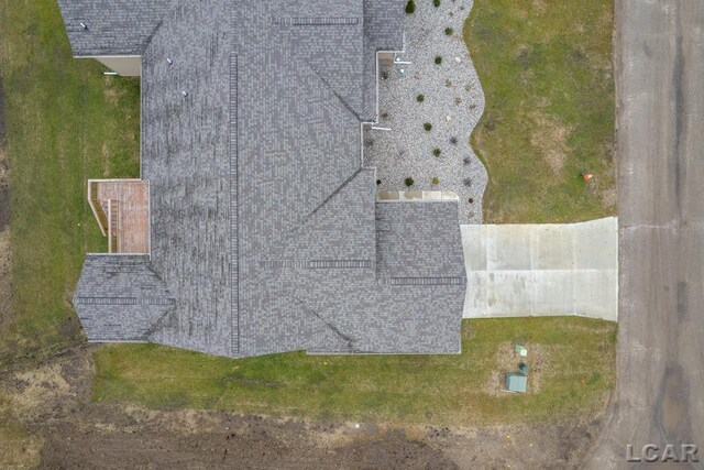 2819 Eunice Cir, Adrian, MI 49221 - aerial view of property and surrounding area