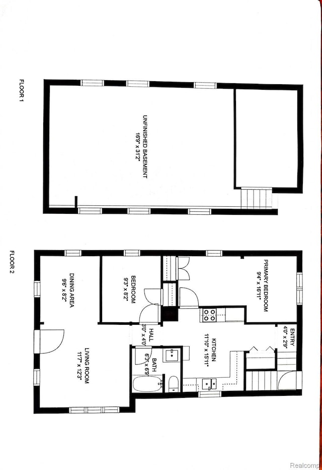 106 S Marias Ave, Clawson, MI 48017 - view of home floor plan