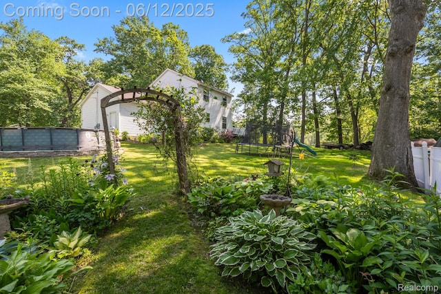6287 Woodring Ct, Brighton, MI 48116 - view of yard featuring a playground