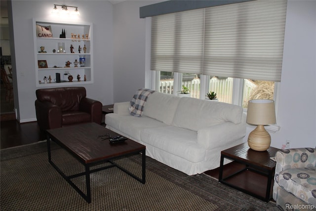 300 Crestway Ct, Saline, MI 48176 - living area featuring baseboards
