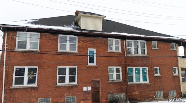 2340 Clements St, Detroit, MI 48238 - view of home's exterior featuring brick siding