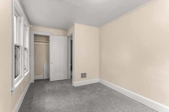 11414 Manor, Detroit, MI 48204 - unfurnished bedroom with carpet floors, baseboards, and a closet