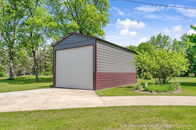 376 Stauffer Dr, Hastings, MI 49058 - view of detached garage