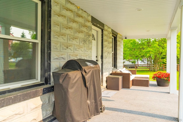 5668 Mill St, Peck, MI 48466 - porch featuring area for grilling