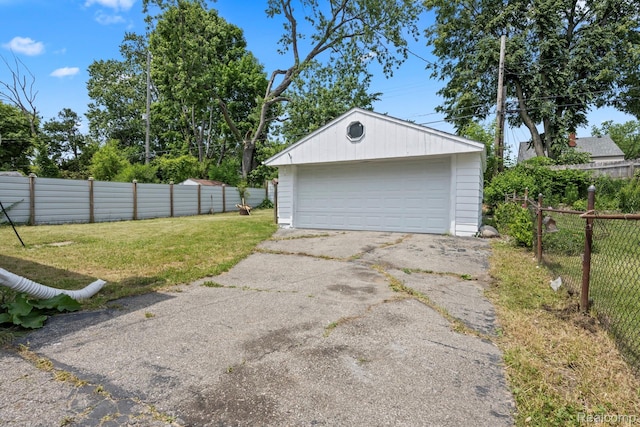 337 Burroughs Ave, Flint, MI 48507 - view of detached garage