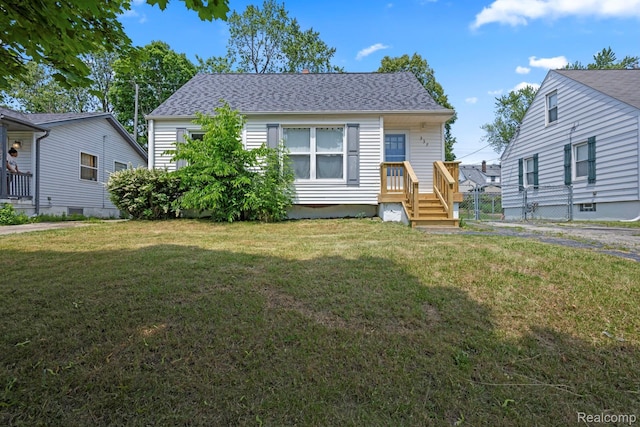 337 Burroughs Ave, Flint, MI 48507 - bungalow featuring a shingled roof