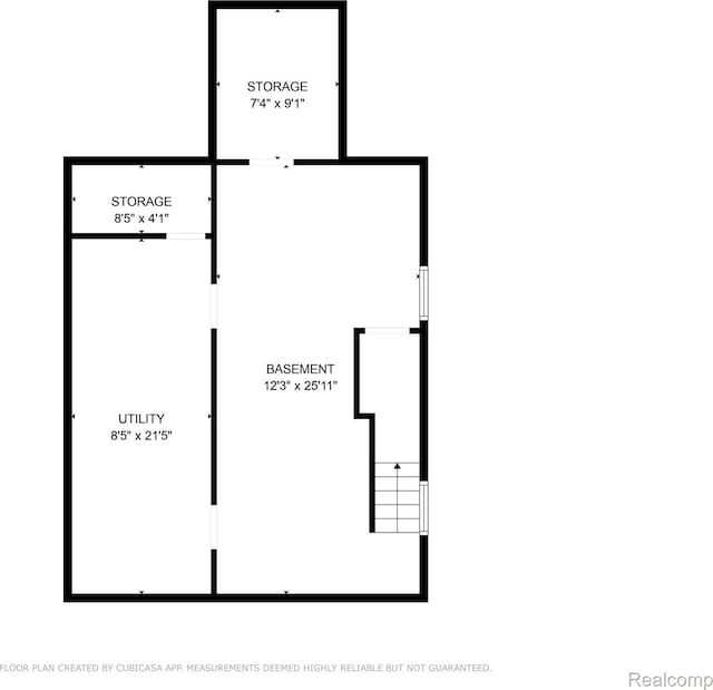 819 N Ball St, Owosso, MI 48867 - home floor plan
