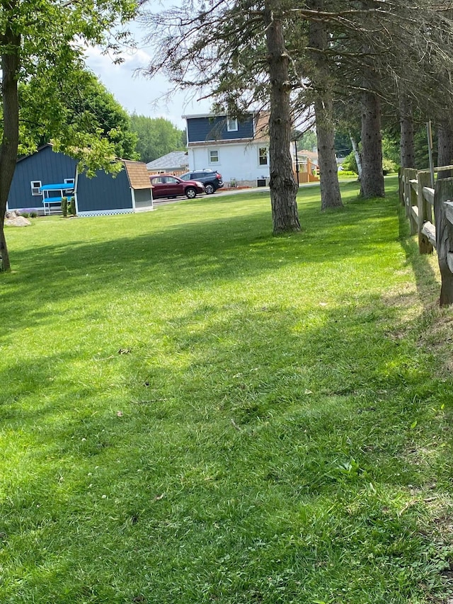303 S Lemen St, Fenton, MI 48430 - view of yard