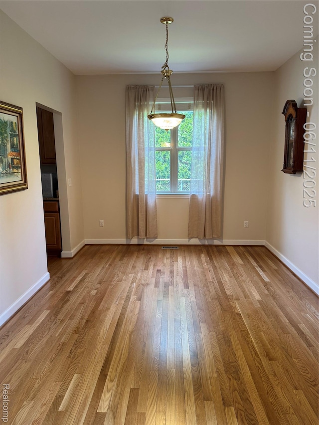 34444 Fargo St, Livonia, MI 48152 - unfurnished room with light wood finished floors and baseboards