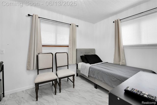 24113 Karen Ave, Warren, MI 48091 - bedroom featuring light marble finish flooring