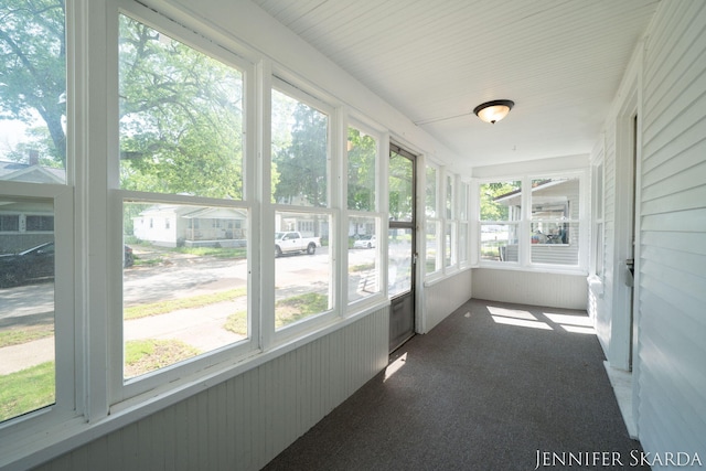 884 Emerson Ave, Muskegon, MI 49442 - view of unfurnished sunroom