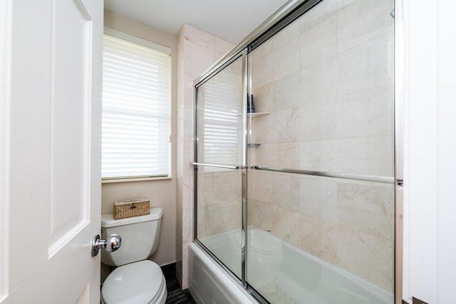 240 Water St Unit 1A, Saint Joseph, MI 49085 - full bath with toilet and enclosed tub / shower combo