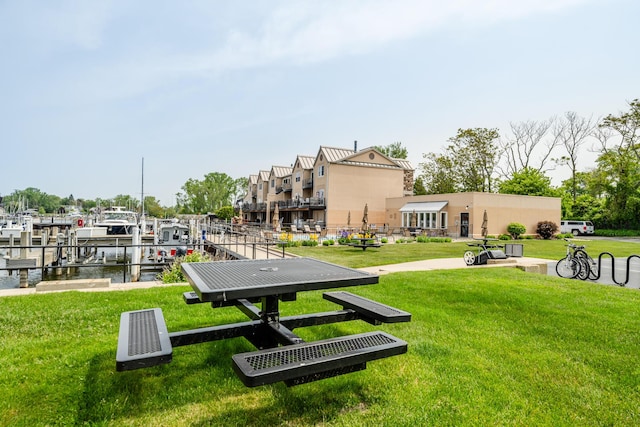 240 Water St Unit 1A, Saint Joseph, MI 49085 - view of community with a lawn