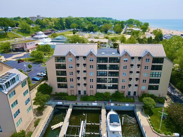 240 Water St Unit 1A, Saint Joseph, MI 49085 - aerial view of a nearby body of water and apartment complex