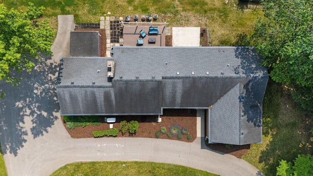 3673 Pheasant Dr, Ann Arbor, MI 48103 - view from above of property
