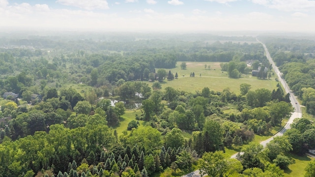 3673 Pheasant Dr, Ann Arbor, MI 48103 - aerial view of a heavily wooded area