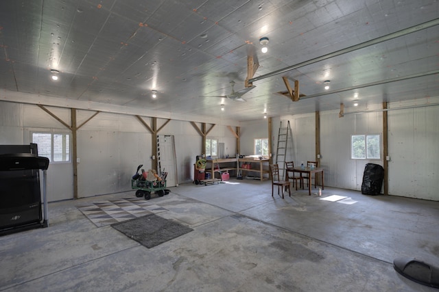 5886 13 Mile Rd, Remus, MI 49340 - view of garage