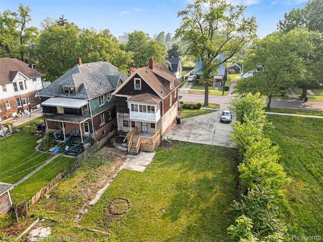 3054 Cadillac Blvd, Redford, MI 48214 - aerial perspective of suburban area