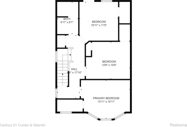 3054 Cadillac Blvd, Redford, MI 48214 - floor plan / room layout