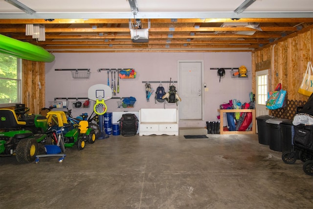 10926 Gorsline Rd, Battle Creek, MI 49014 - garage with a garage door opener