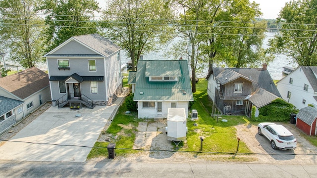 194 Pentecost Hwy, Onsted, MI 49265 - aerial perspective of suburban area