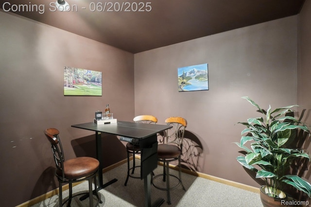 4541 Rivers Edge, Troy, MI 48098 - dining space with carpet and baseboards