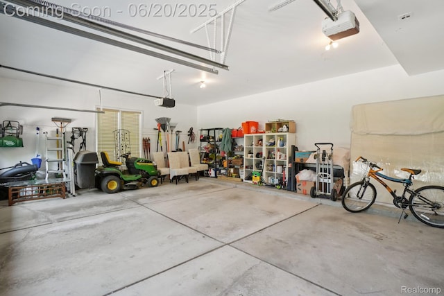 4541 Rivers Edge, Troy, MI 48098 - garage featuring a garage door opener