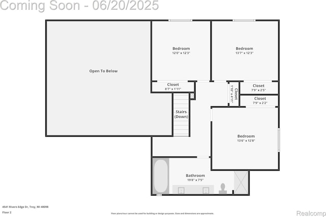 4541 Rivers Edge, Troy, MI 48098 - view of home floor plan