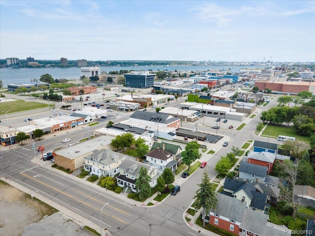 718 Superior St, Port Huron, MI 48060 - aerial view of industrial structures and a large body of water