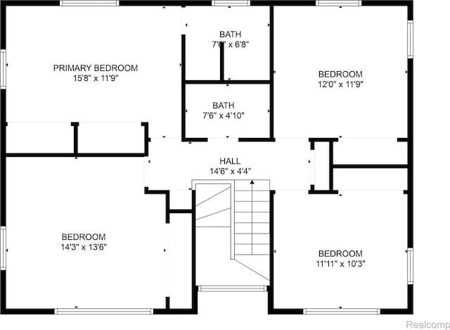 1231 Duckwood Ct, White Lake, MI 48383 - view of room layout