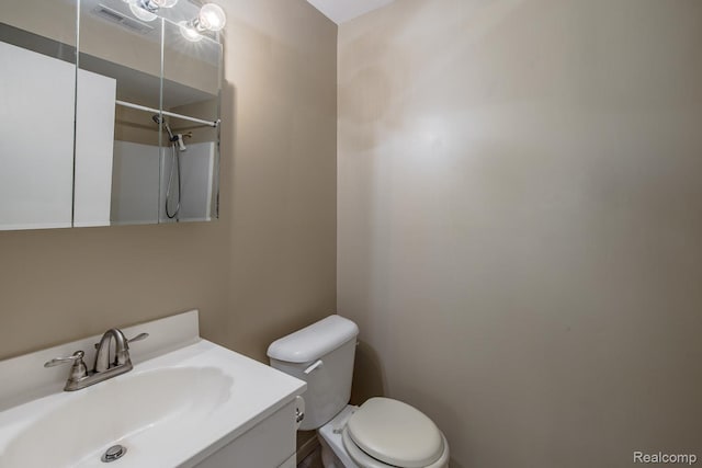 1231 Duckwood Ct, White Lake, MI 48383 - bathroom with vanity and a shower