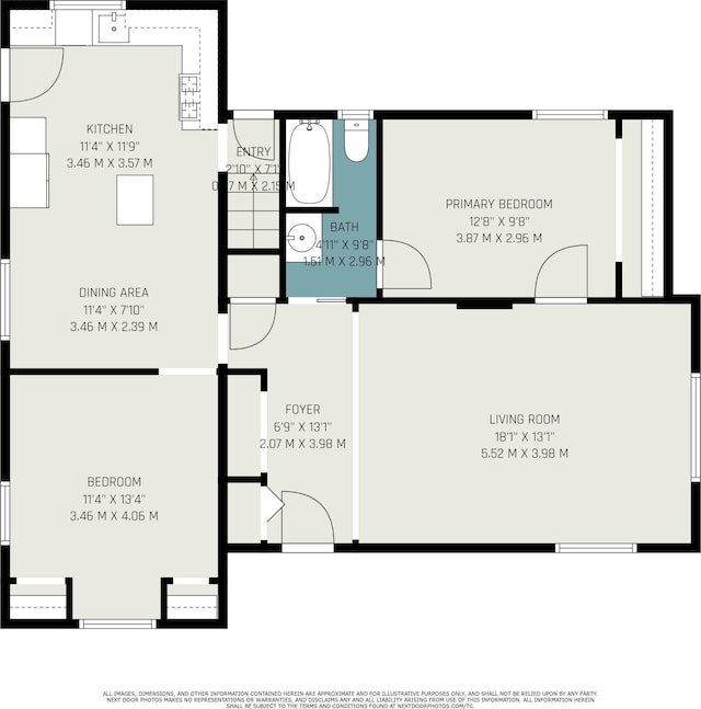 512 Clark St, Big Rapids, MI 49307 - home floor plan