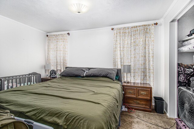 512 Clark St, Big Rapids, MI 49307 - bedroom featuring ornamental molding