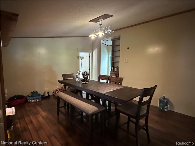 5150 Lafave Rd, Black River, MI 48721 - dining area with ornamental molding and wood finished floors