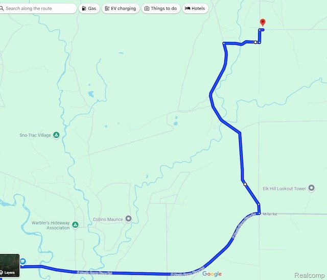 2536 Meridian Rd, Lewiston, MI 49756 - map / location